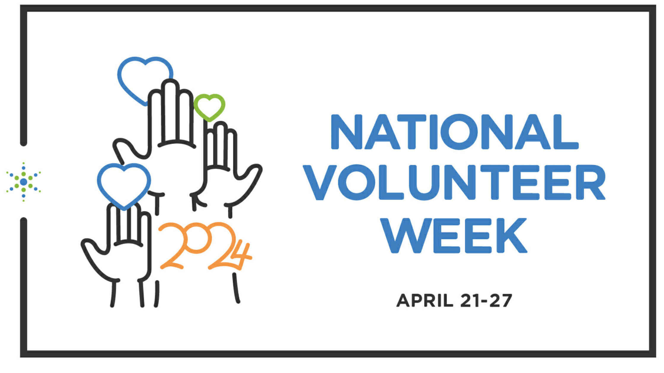 National Volunteer Week Logo 2024